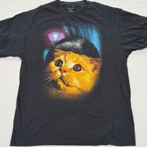 Walnut & 39th Orange Cat in Space Tee